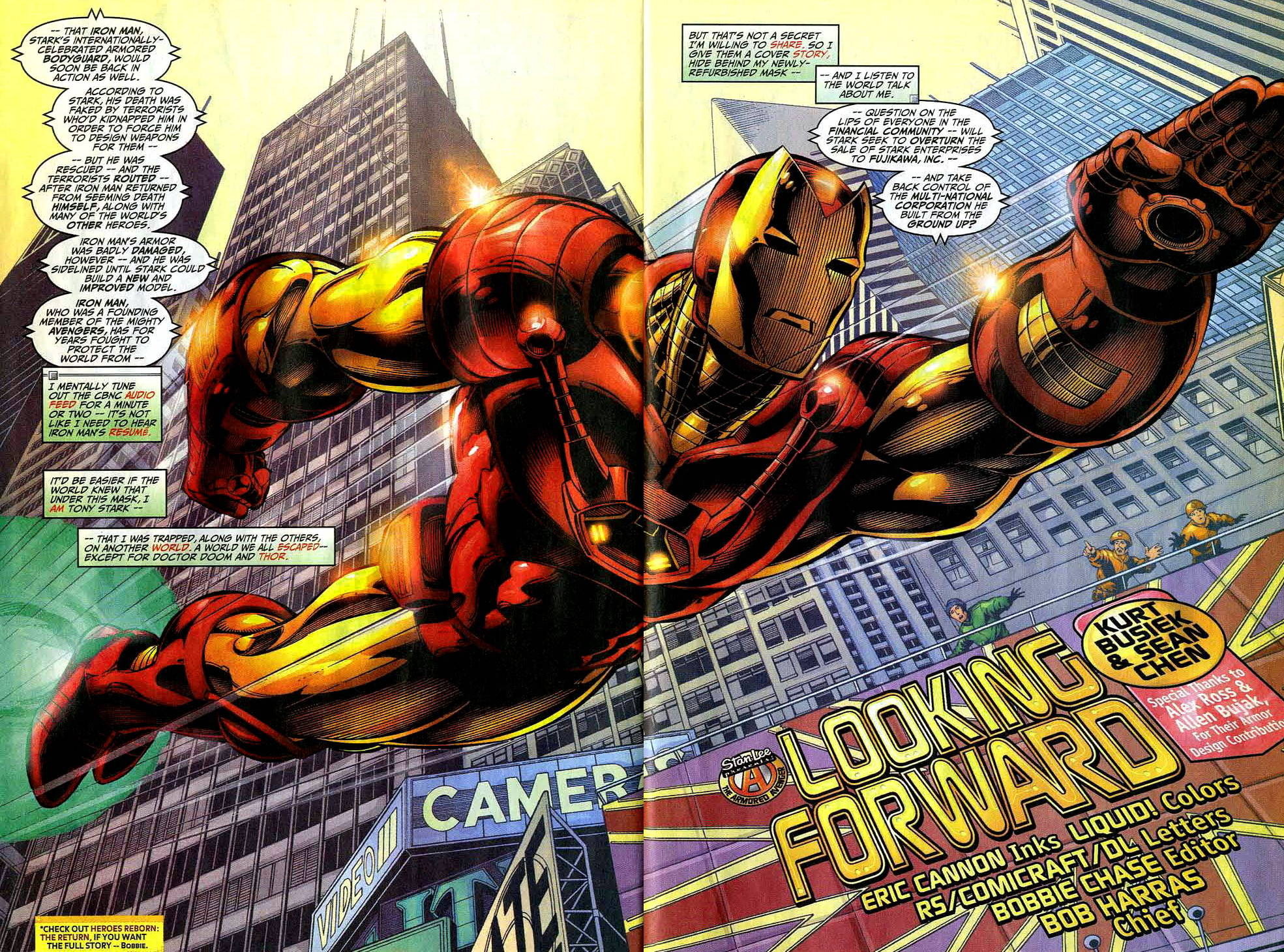 Read online Iron Man (1998) comic -  Issue #1 - 5