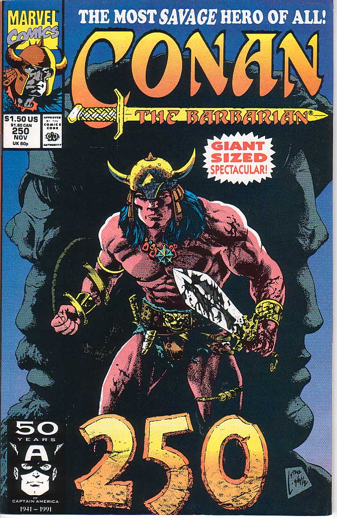 Read online Conan the Barbarian (1970) comic -  Issue #250 - 1
