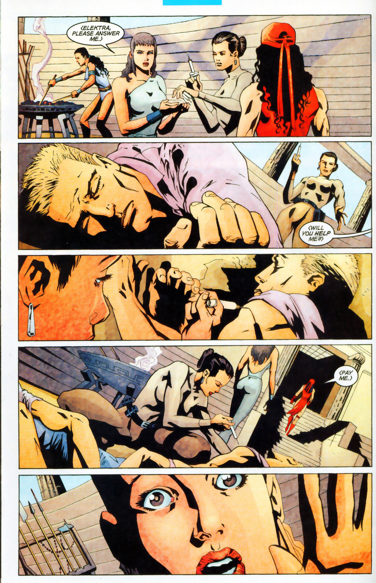 Read online Elektra (2001) comic -  Issue #9 - 7