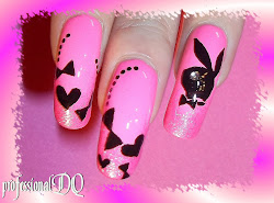playboy nails bunny nail pink
