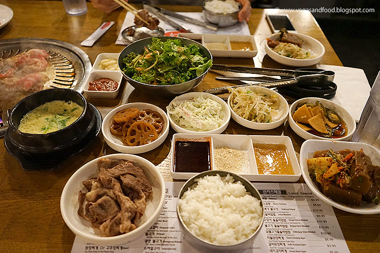 AYCE at Man Soo Korean BBQ Koreatown Vegas and Food