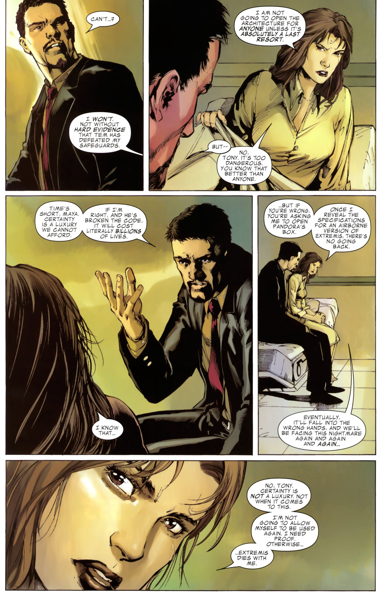 Read online Iron Man (2005) comic -  Issue #27 - 9