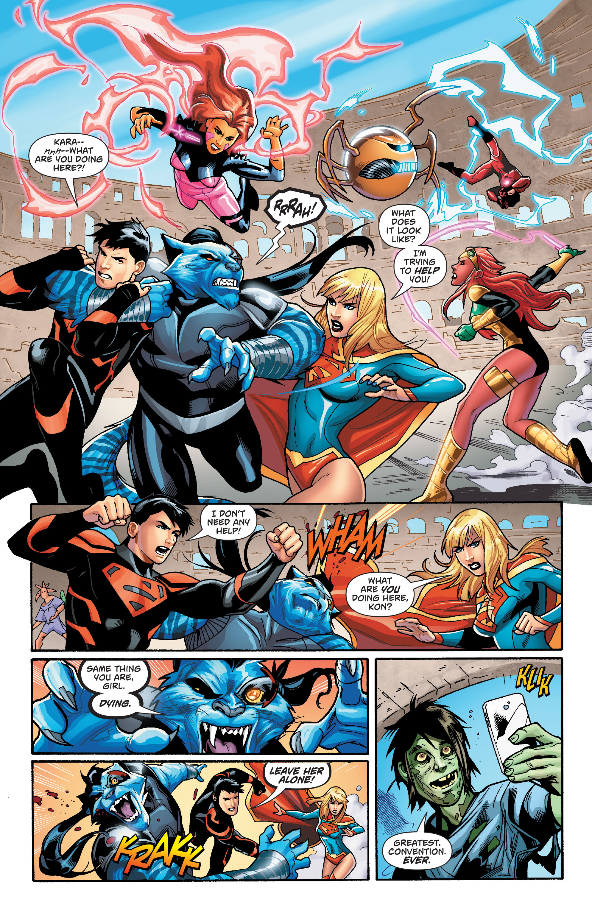 Read online Supergirl (2011) comic -  Issue #38 - 15