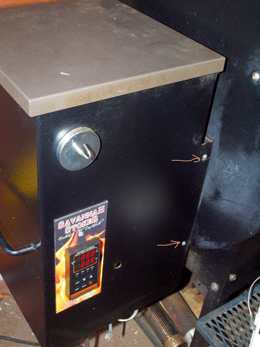 Pellet Smoker Cooking Installed a new Auger Motor