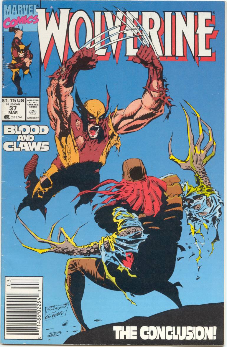 Read online Wolverine (1988) comic -  Issue #37 - 1