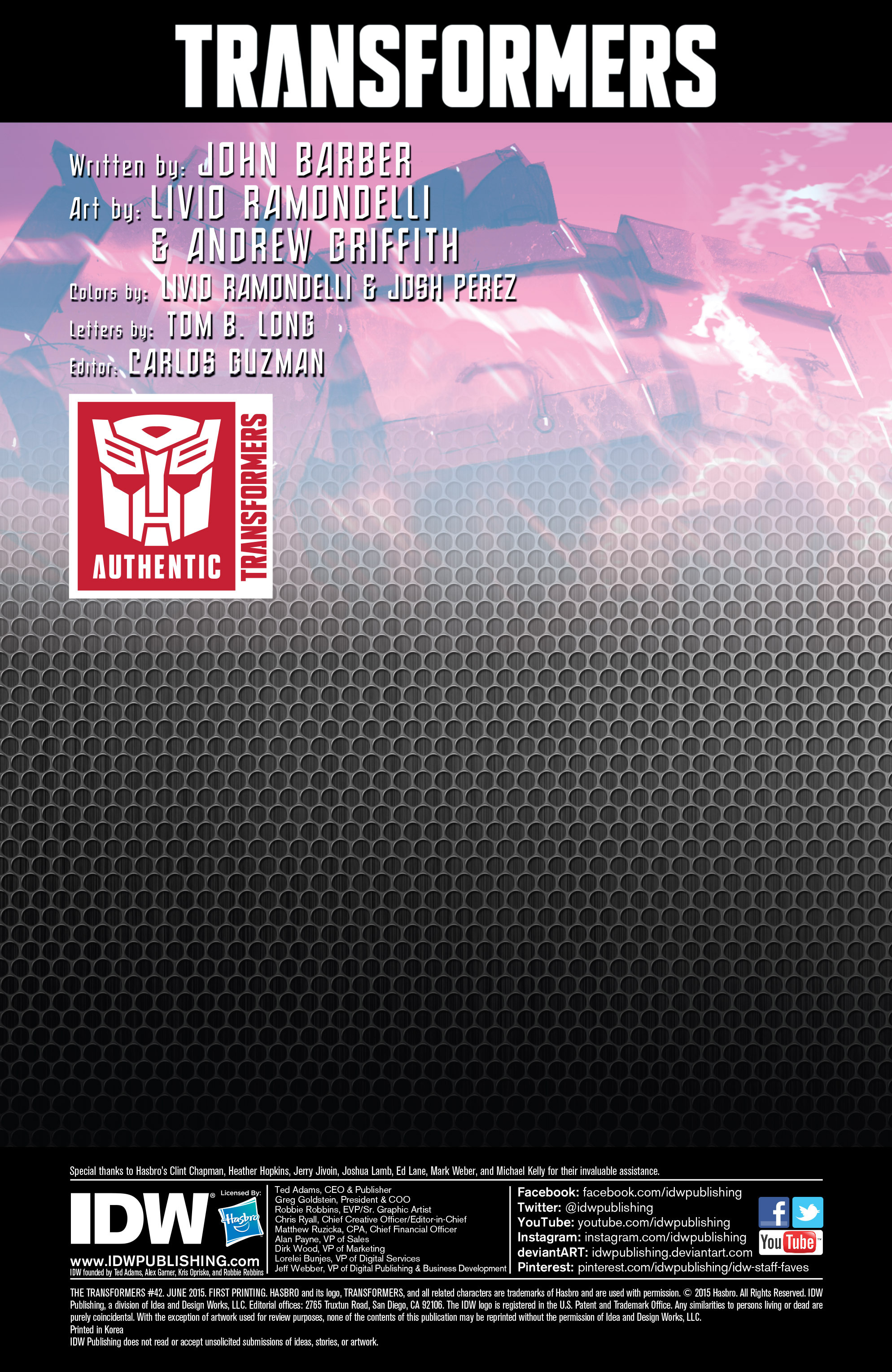 Read online The Transformers (2014) comic -  Issue #42 - 4