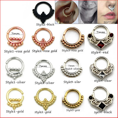 Tragus Piercing Rings 