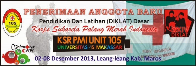 KSR PMI UNIT 105 UNIVERSITAS "45" MAKASSAR