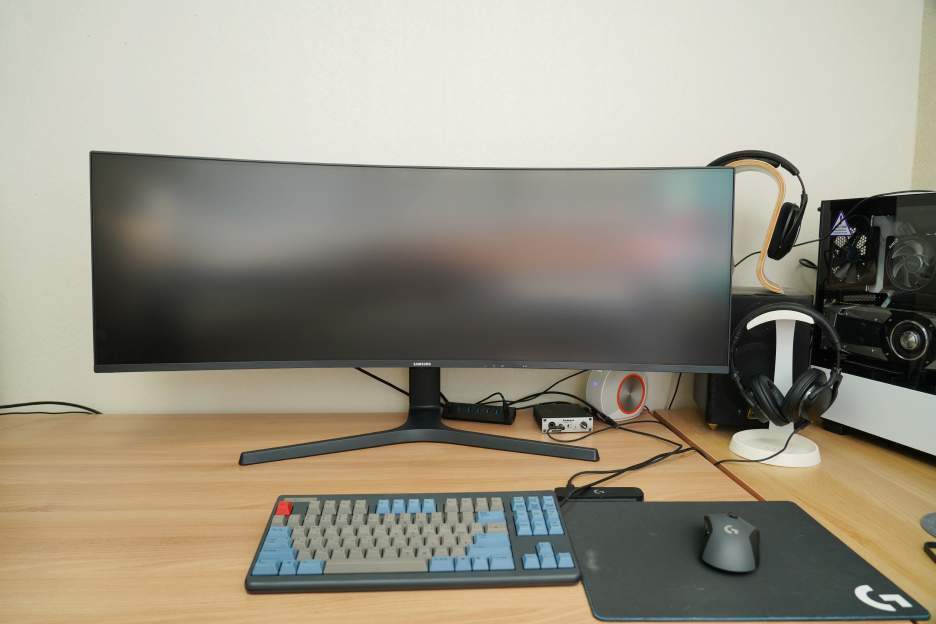43 Inch Wide Samsung Gaming Monitor C43j890 Eaglek Review