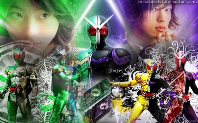 Hình ảnh Siêu Nhân Kamen Rider W (Double) 