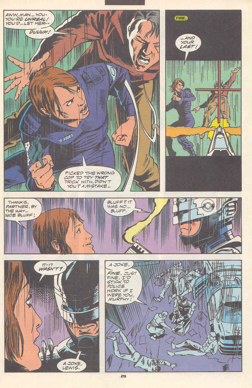 Read online Robocop (1990) comic -  Issue #17 - 22