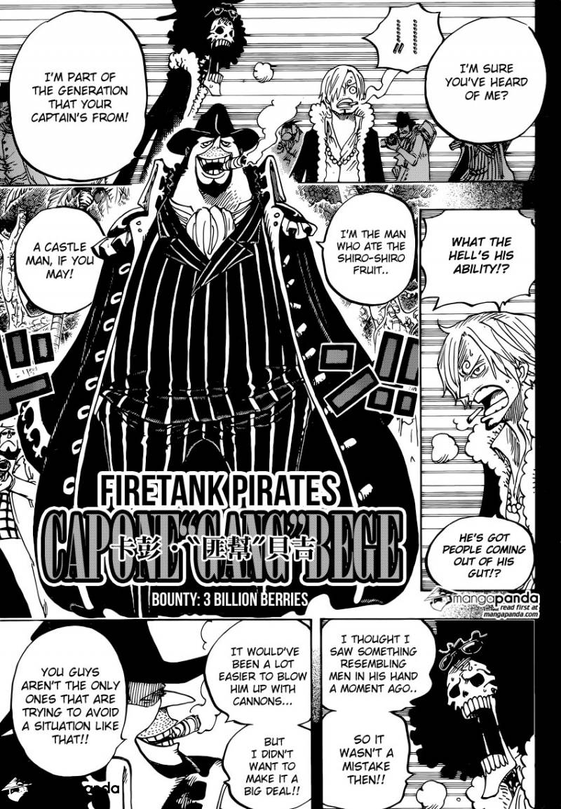 One Piece Ch.812: Capone