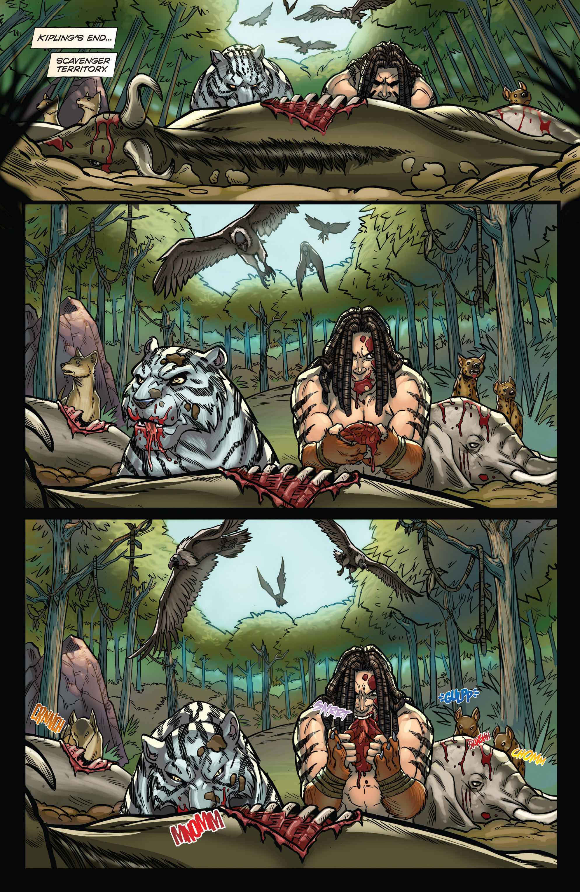 Read online Grimm Fairy Tales presents The Jungle Book: Fall of the Wild comic -  Issue #1 - 14