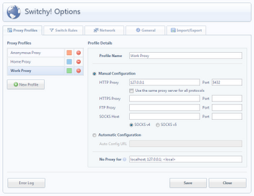 Multiple Proxy Manager Multiple Proxy Manager