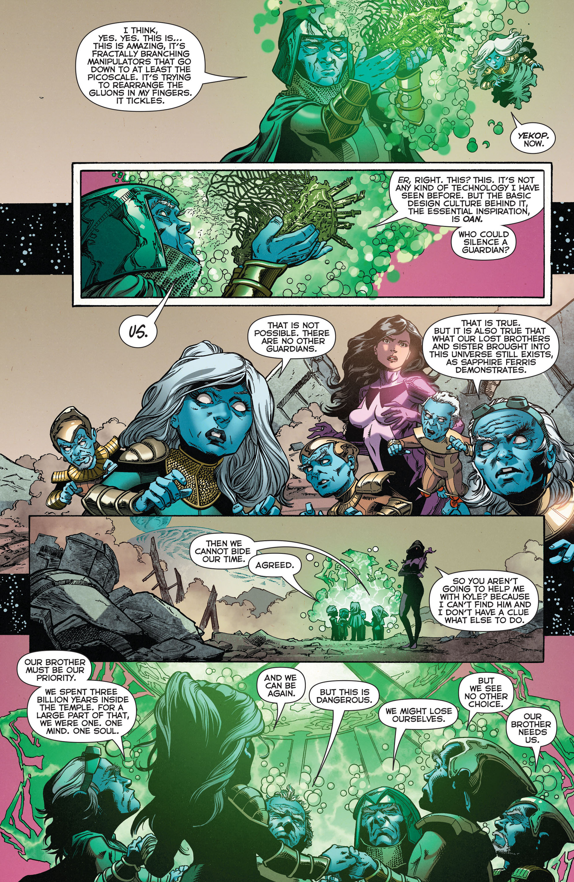Read online Green Lantern: New Guardians comic -  Issue #32 - 7