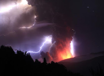Las espectaculares imágenes del volcán Puyehue - Cordón Caulle, en Chile