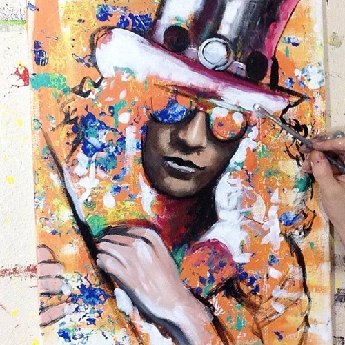 17-Slash-Guns-N-Roses-Jonathan-Harris-Celebrity-Paintings-Images-and-Videos-www-designstack-co