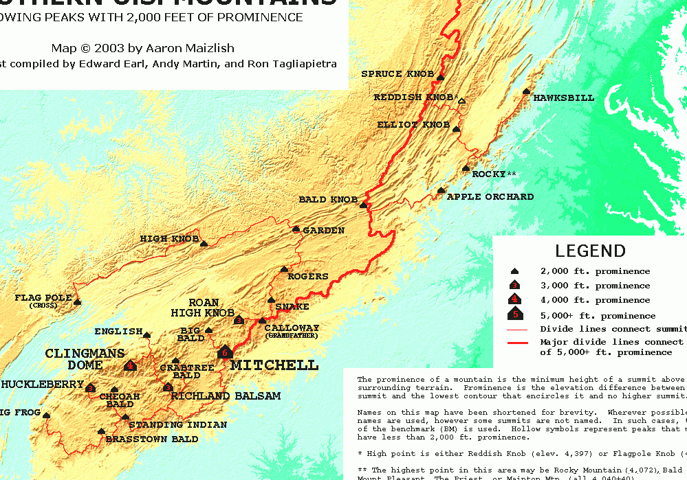 Mountain Ranges In Virginia Map Map