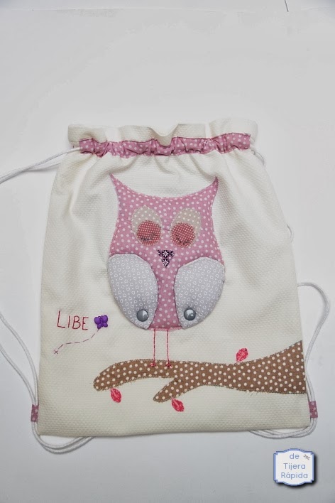 Pinza para chupeta bordada