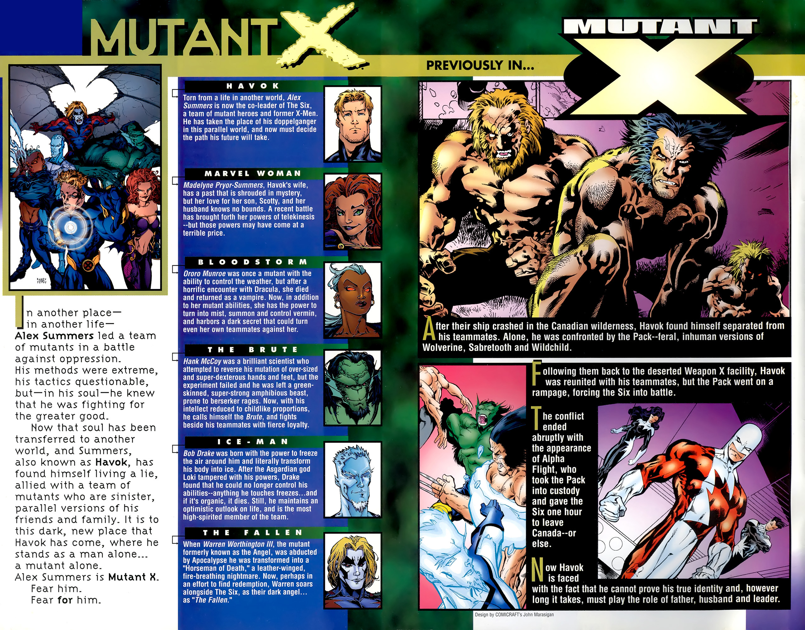 Read online Mutant X comic -  Issue #4 - 2