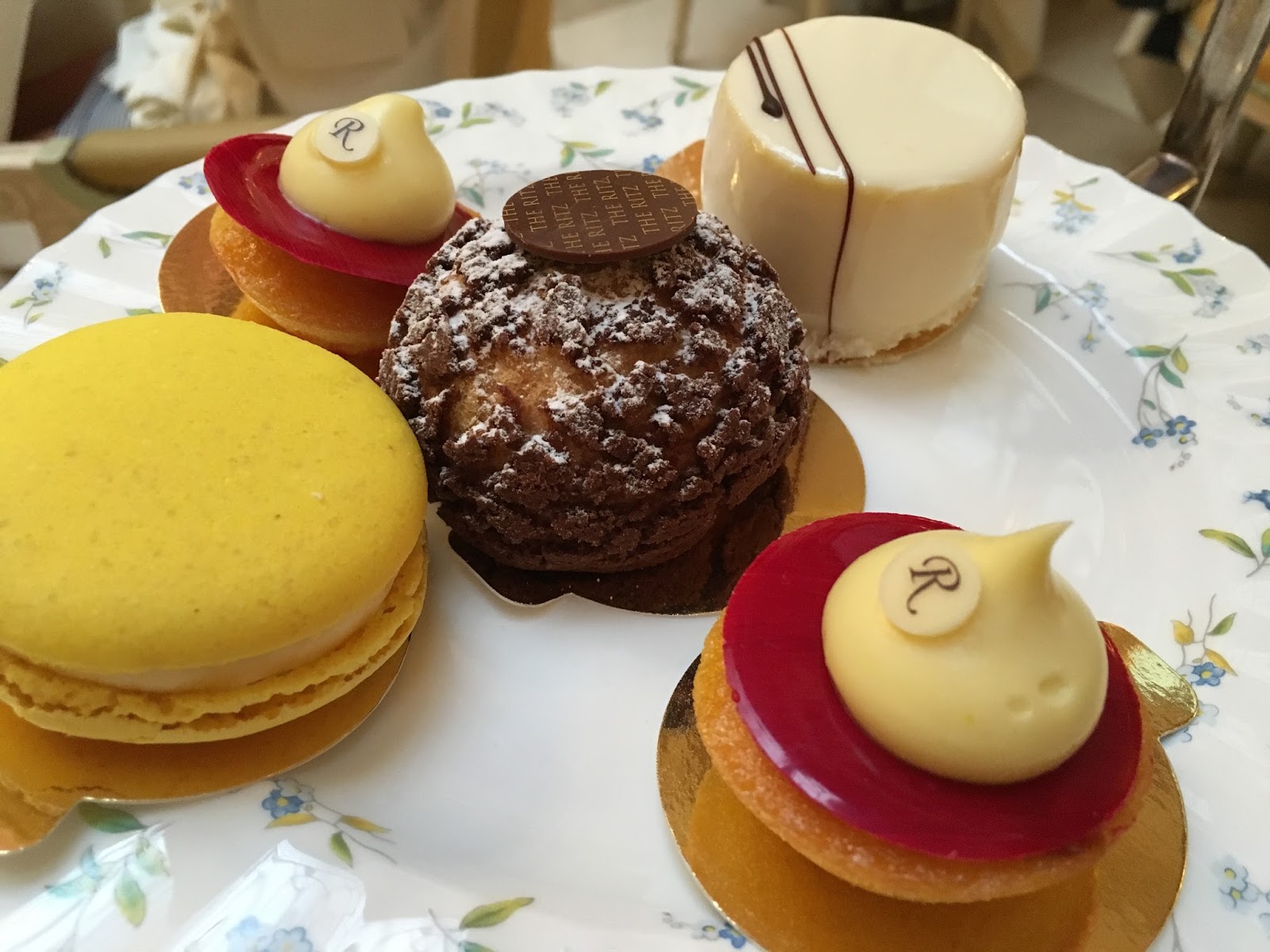 The Ritz afternoon tea London review cakes 