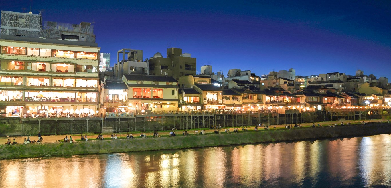 夏日限定●京都●鴨川