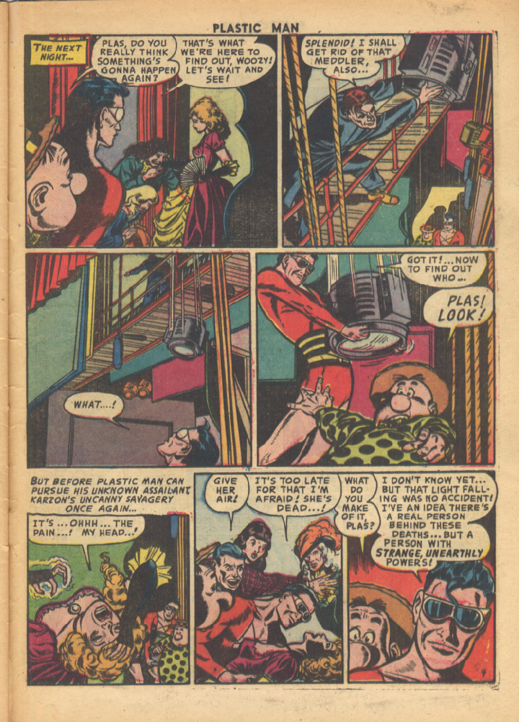 Read online Plastic Man (1943) comic -  Issue #38 - 29