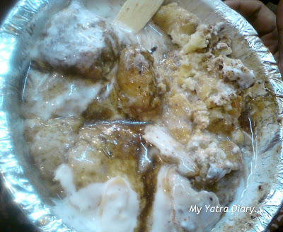 Papri chaat - A Popular North Indian fast food in the lanes of Haridwar