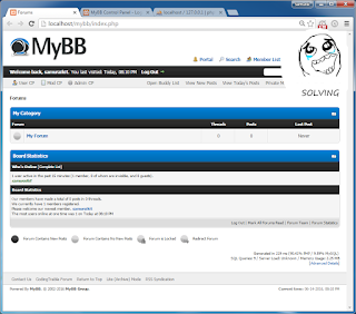 Install MyBB 1.8.7  forum on Windows 7 with XAMPP tutorial 21