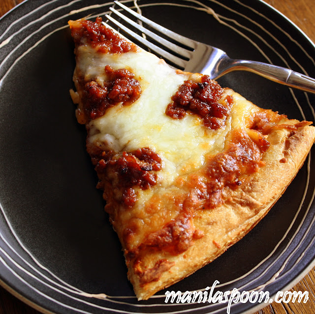 Ground Beef Barbecue Pizza