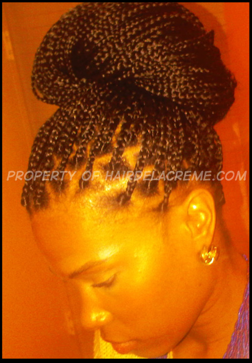 Solange Inspired Box Braids!!! Self Install Video | Long Hair Care Forum