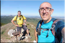 Castillo de Vallehermosa mendiaren gailurra 1.256 m. - 2019ko irailaren 29an