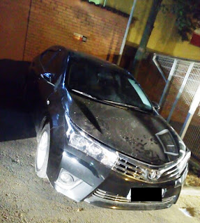 Forças Policiais - Corolla roubado Forças Policiais - Corolla roubado