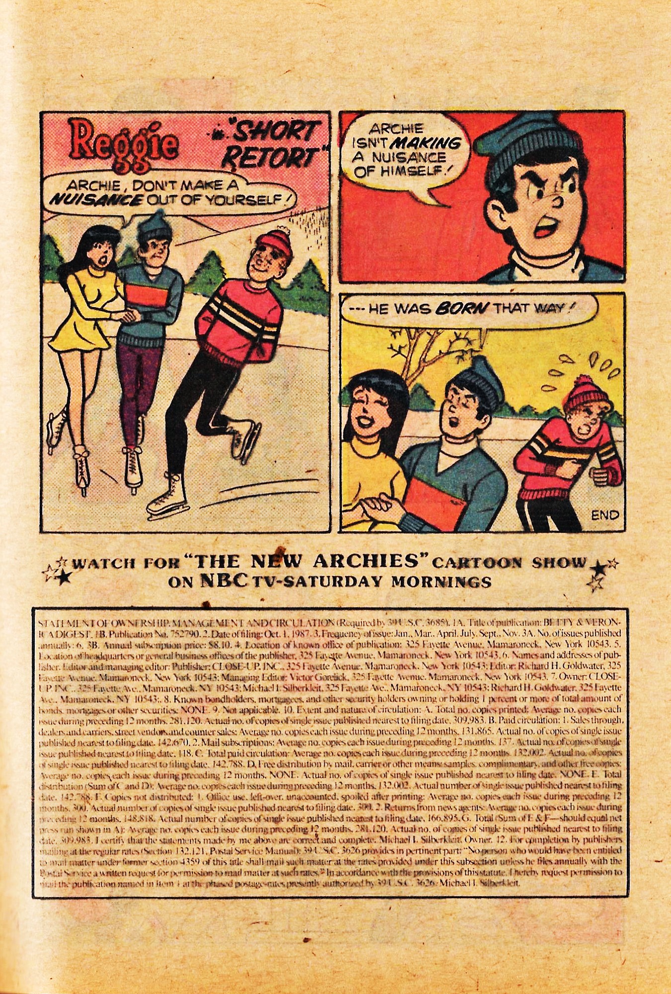 Read online Betty and Veronica Digest Magazine comic -  Issue #30 - 73