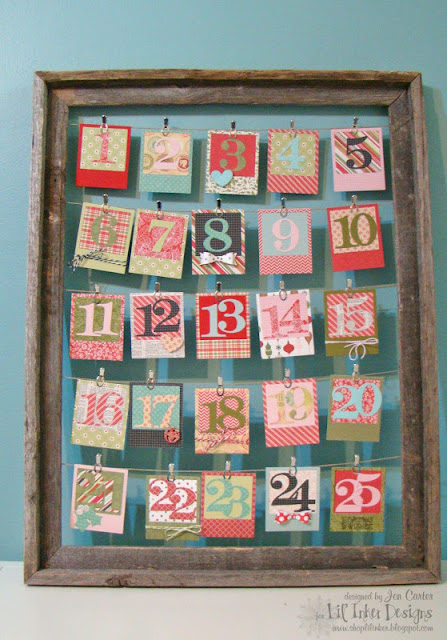 Jen's Ink Spot: Blessings Countdown Calendar with Lil' Inker Designs