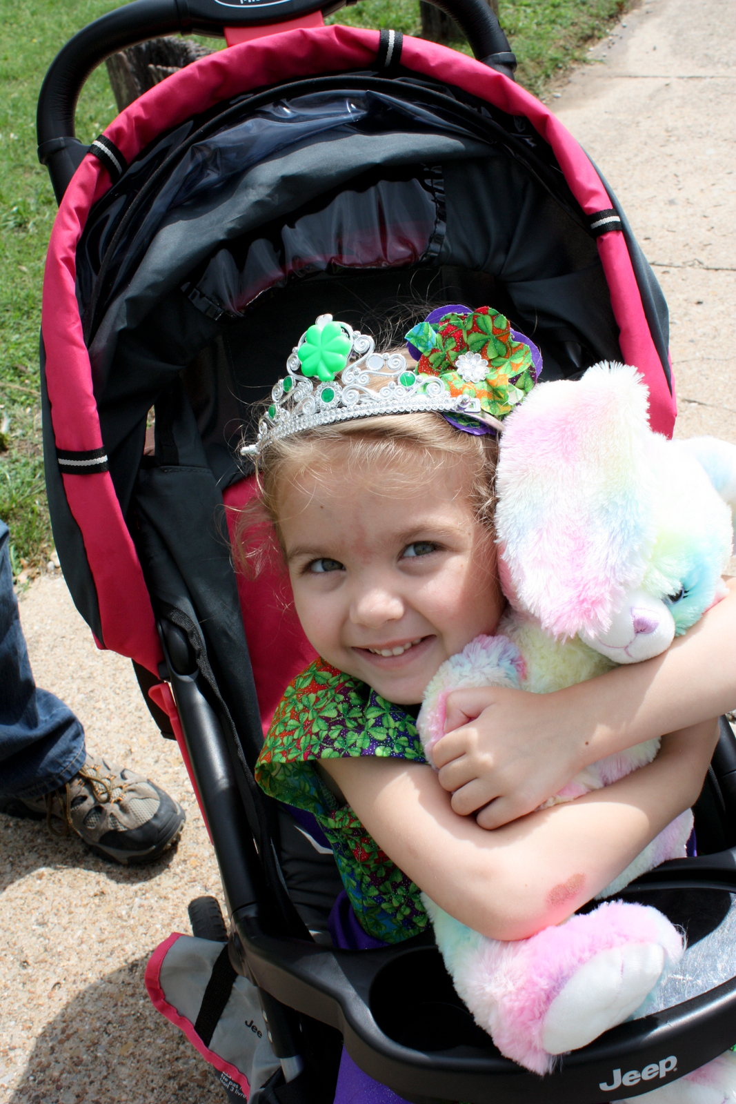 Milla's Many Adventures St. Patrick's Day Pickle Parade