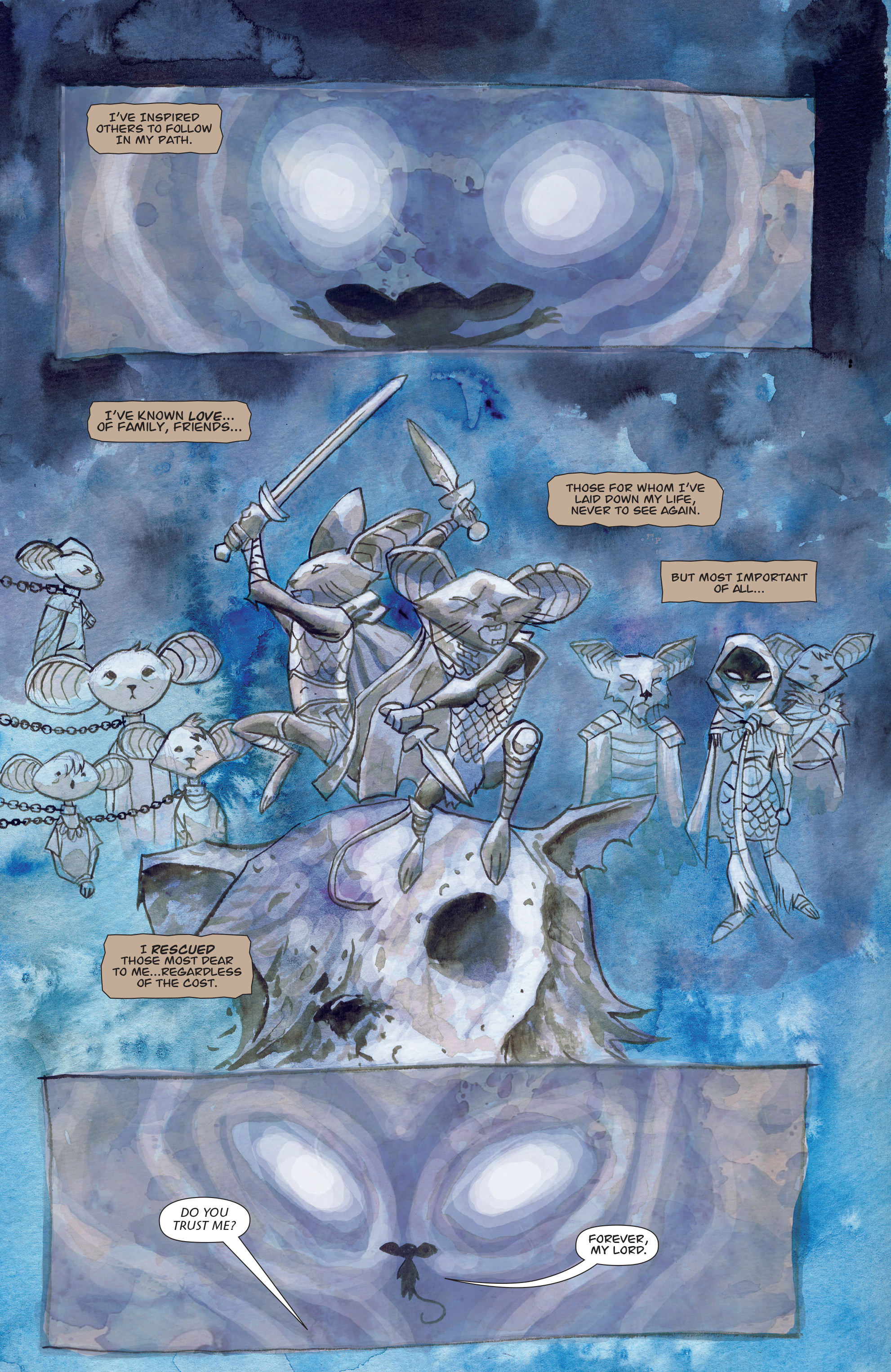 Read online The Mice Templar Volume 3: A Midwinter Night's Dream comic -  Issue # _TPB - 255