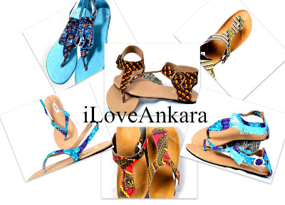 Sepha African Print Sandals