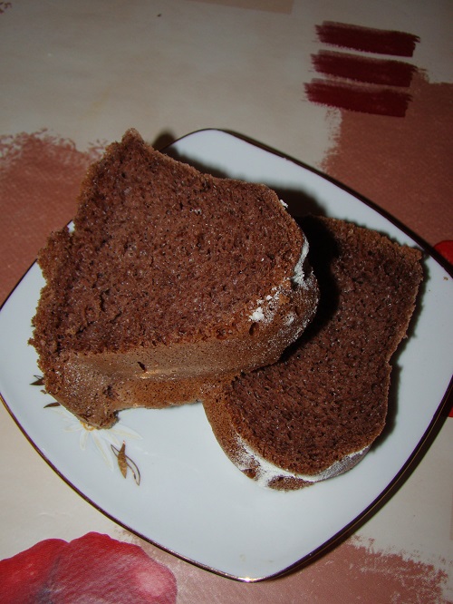 Chec dukan cu cacao si aroma de cappucino