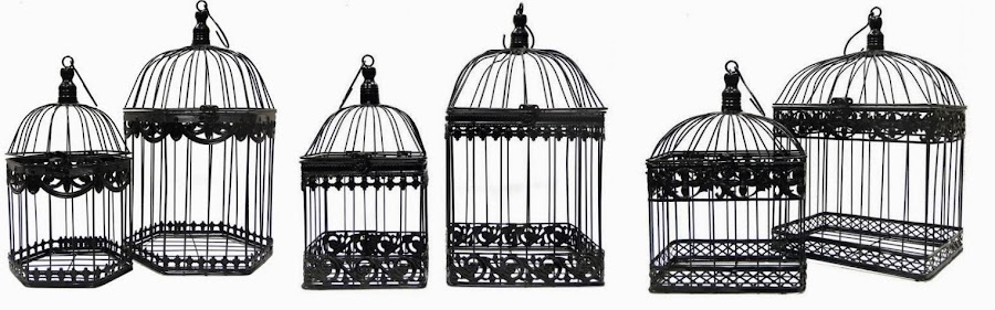  Jaulas cuadradas negras
