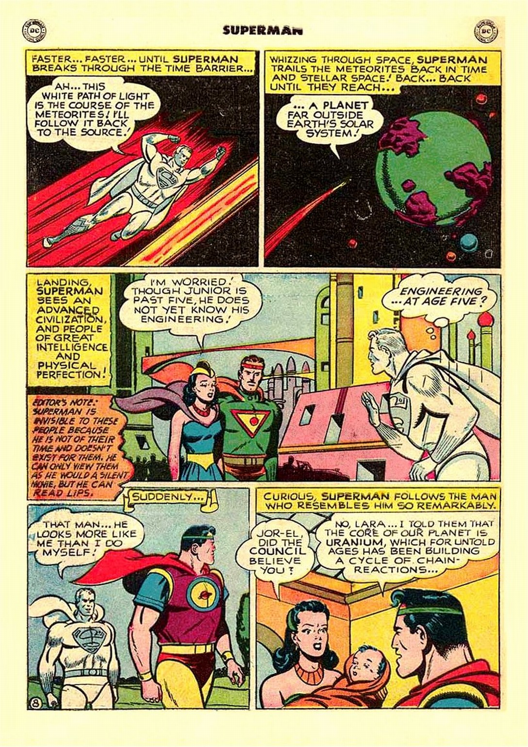 Read online Superman (1939) comic -  Issue #61 - 44