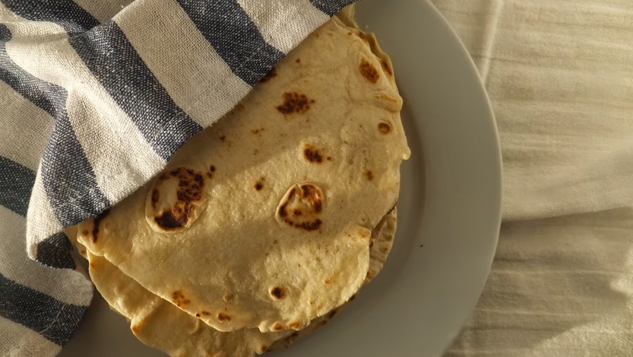 Cómo hacer tortillas mexicanas caseras de harina de trigo, paso a paso Cocina