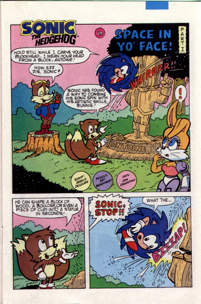 Read online Sonic The Hedgehog comic -  Issue #13 - 14