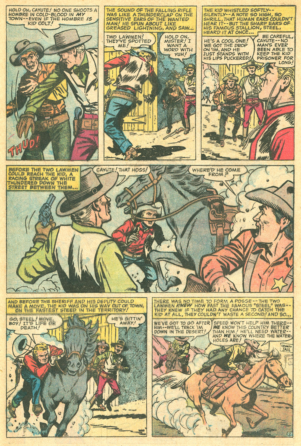 Read online Kid Colt Outlaw comic -  Issue #167 - 28