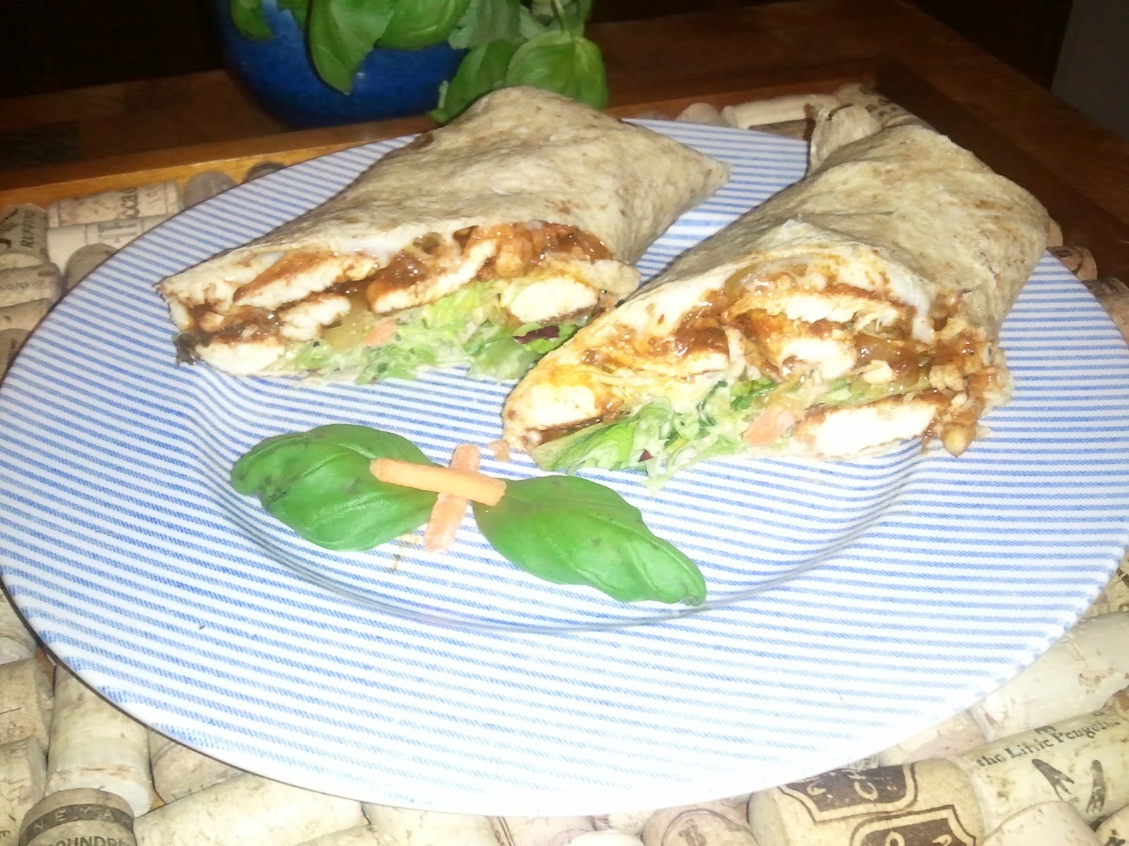 What's Cooking in Rachel's Kitchen! Cajun Chicken Wraps
