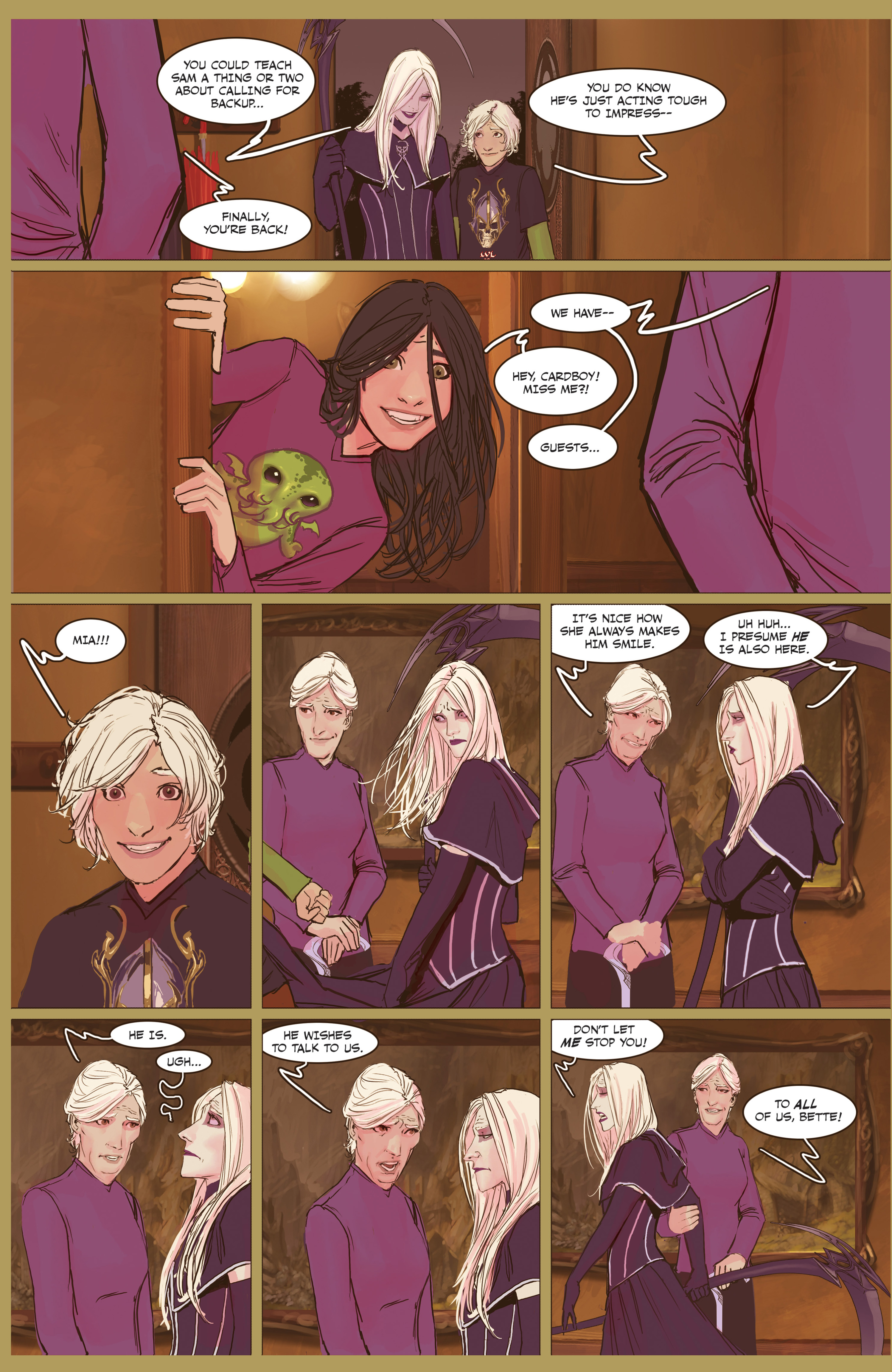 Read online Death Vigil comic -  Issue #4 - 13