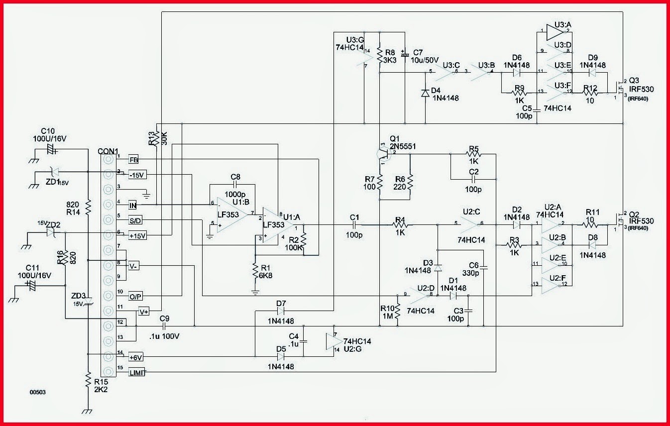 Electro help: INFINITY BU-80_HTS-10 – POWERED SUB-WOOFER – SCHEMATIC