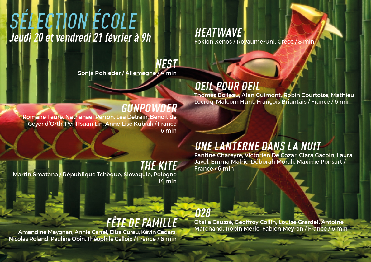 Programme scolaire : sélection pour les écoles Programme scolaire : sélection pour les écoles