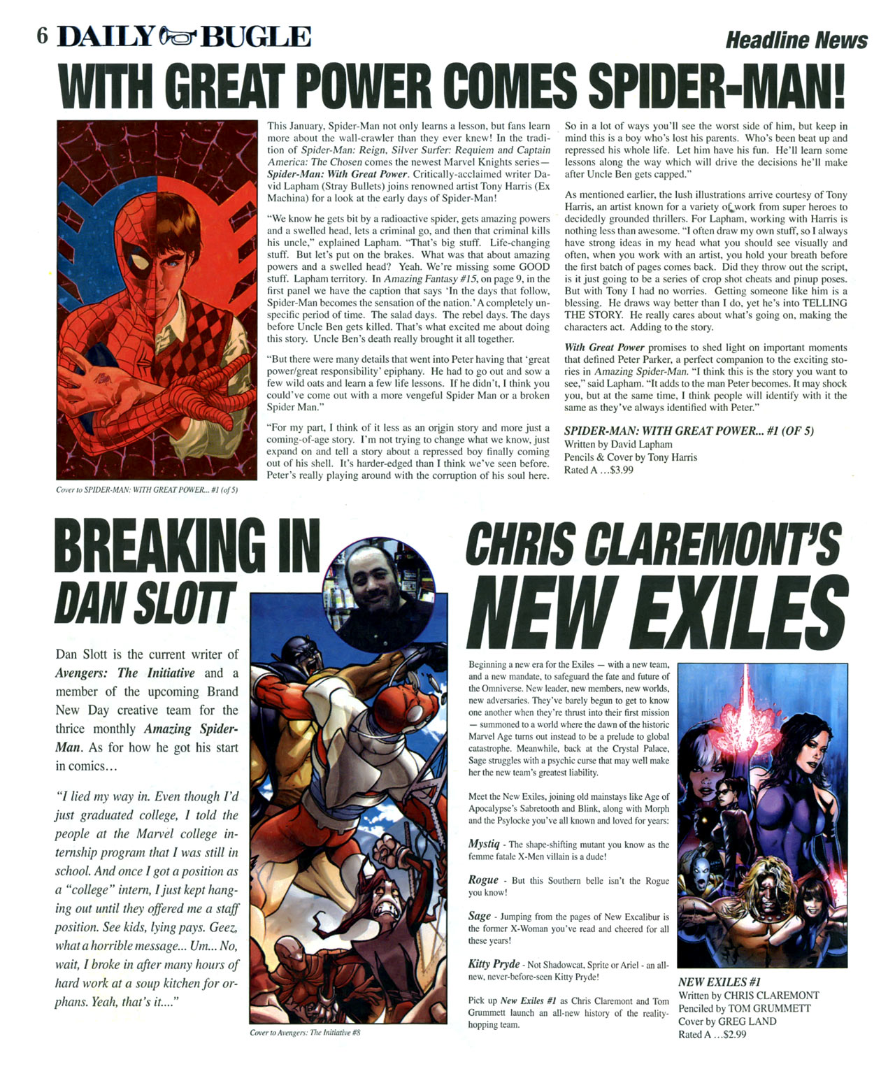 Read online Daily Bugle (2006) comic -  Issue #16 - 7