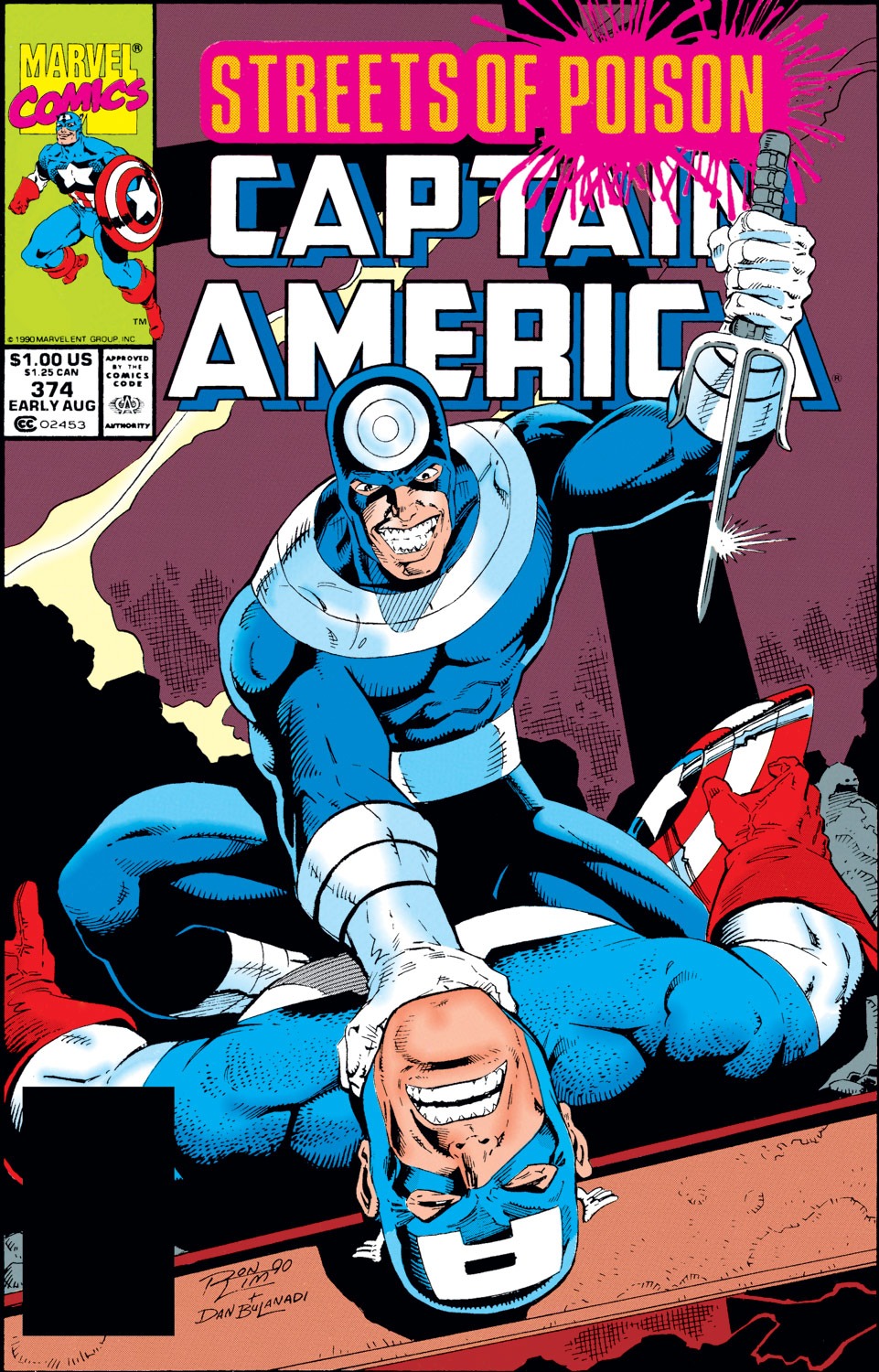 Read online Captain America (1968) comic -  Issue #374 - 1